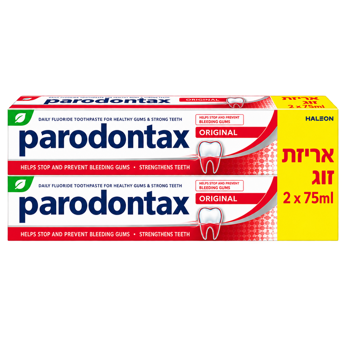 משחת שיניים פרודונטקס מארז זוג